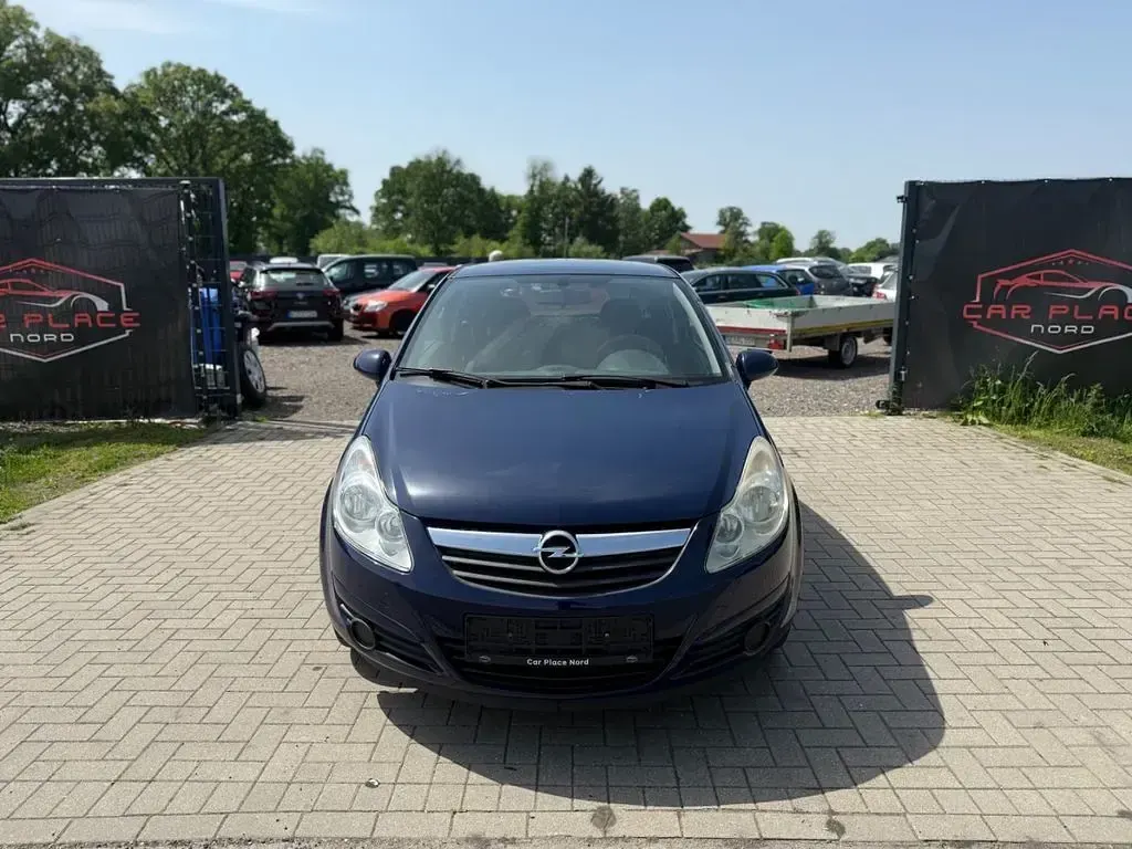 Gebraucht Opel Corsa Selection 60 PS (44 kW) 2009 Blau Kleinwagen
