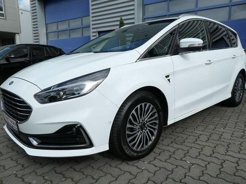 Weiss Gebraucht 2021 Ford S-MAX S Van / Kleinbus | 24.849 € (Guter Preis) - Bild 1/4