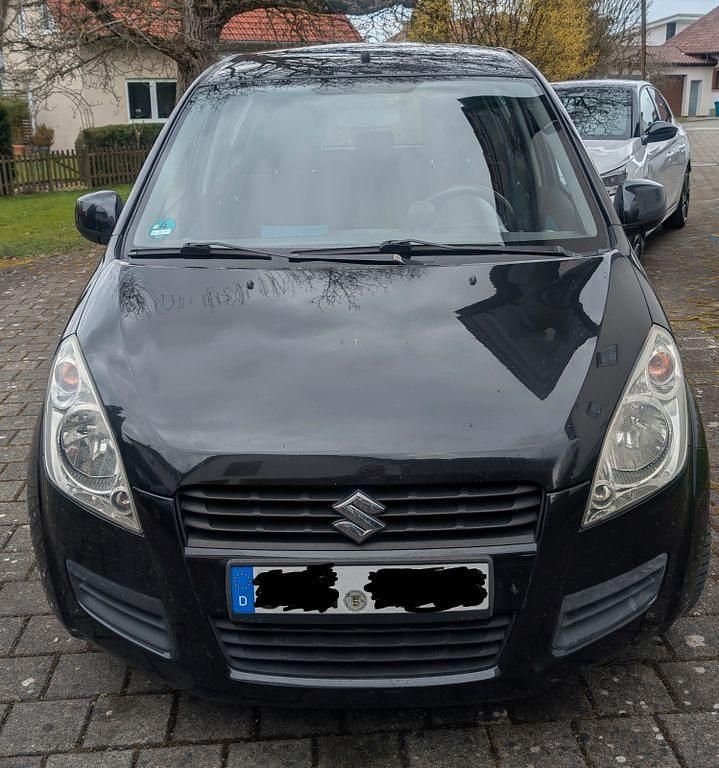 Gebraucht Suzuki Splash 86 PS (63 kW) 2009 Schwarz Kleinwagen