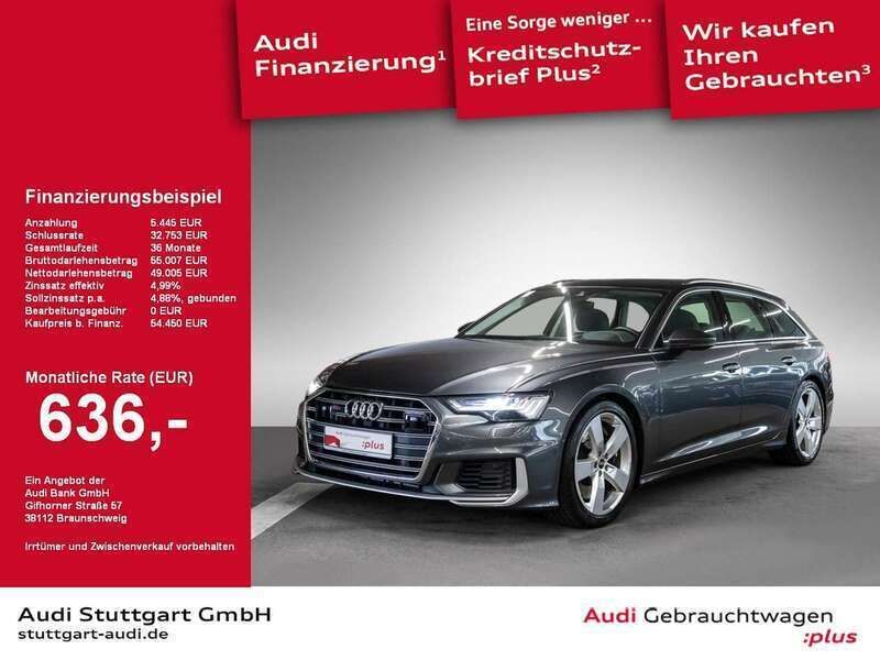 Daytonagrau perleffekt Gebraucht 2022 Audi S6 Ambiente Kombi | 56.940 € (Etwas zu teuer) - Bild 1/2