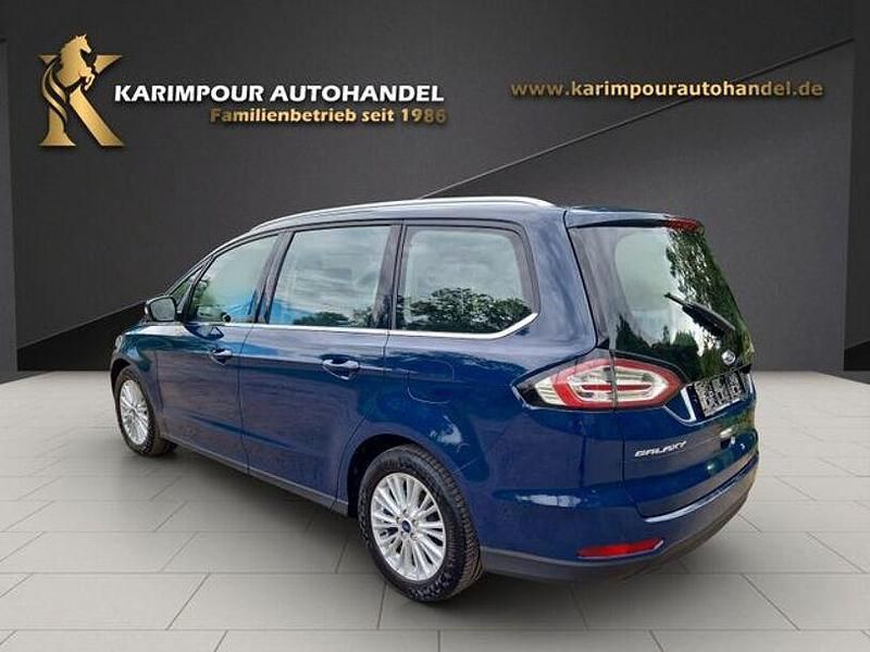 Gebraucht Ford Galaxy Titanium 241 PS (177 kW) 2018 Blazerblau Van / Kleinbus