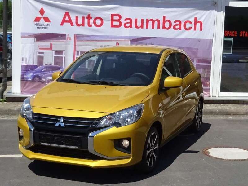 Citringelb Gebraucht 2024 Mitsubishi Space Star Select+ Limousine | 17.330 € (Teuer) - Bild 1/4