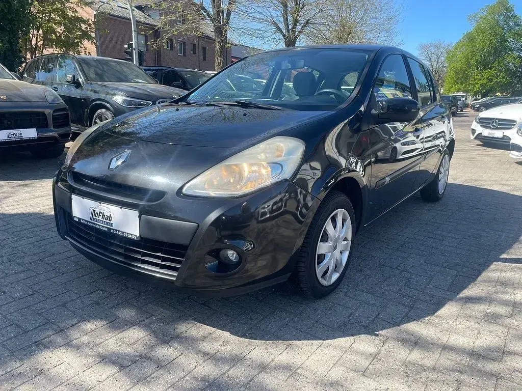 Gebraucht Renault Clio III Expression 75 PS (55 kW) 2010 Schwarz Limousine