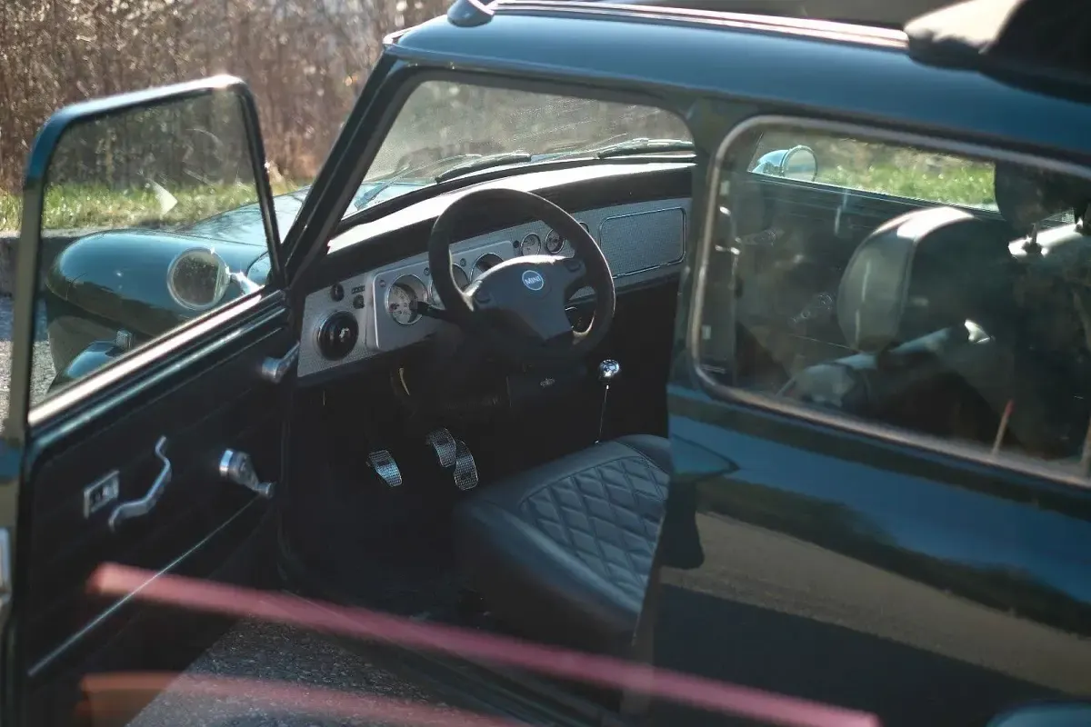 Używany Mini Cooper 63 KM (46 kW) 2000 Zielony Hatchback