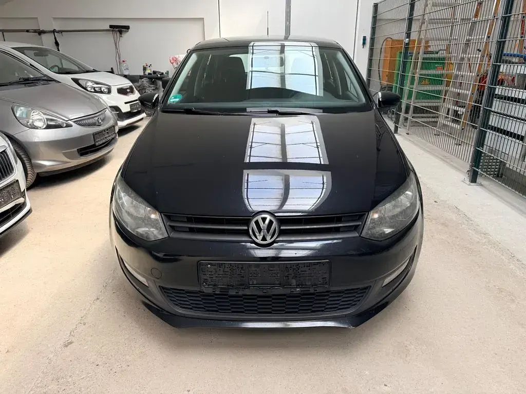 Gebraucht VW Polo Style 90 PS (66 kW) 2012 Schwarz Kleinwagen