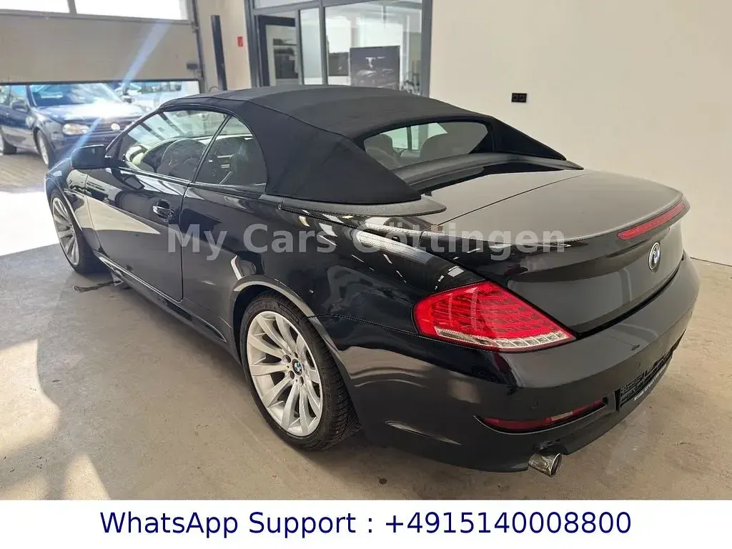 Gebraucht BMW 635 Cabriolet Shadowline 286 PS (210 kW) 2008 Schwarz Cabrio