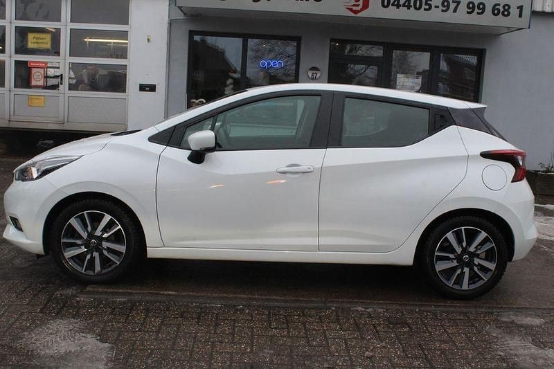 Gebraucht Nissan Micra N-Way 71 PS (52 kW) 2019 Weiß Kleinwagen