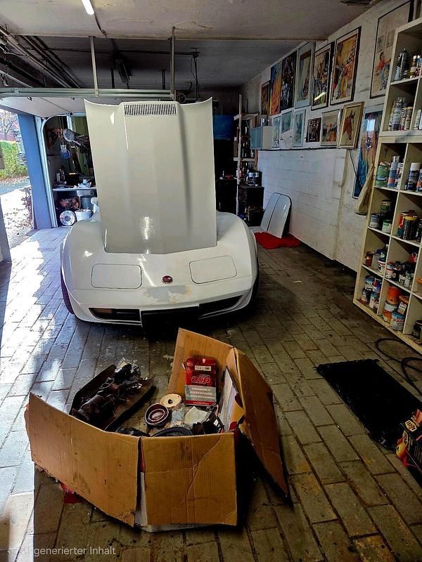 Gebraucht Corvette Stingray 180 PS (132 kW) 1976 Weiß Cabrio