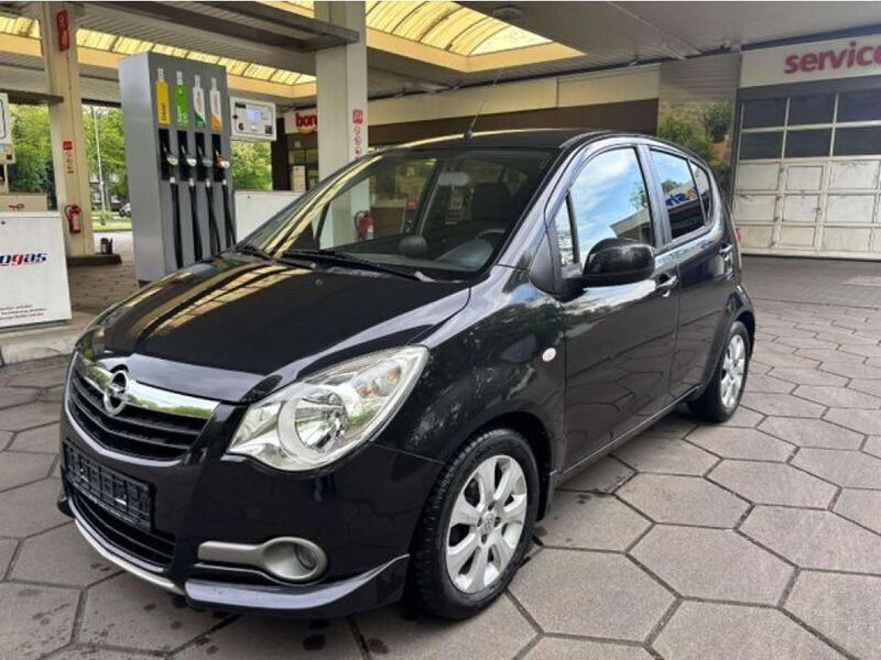 Schwarz Gebraucht 2008 Opel Agila Kleinwagen | 7.487 € (Teuer) - Bild 1/4