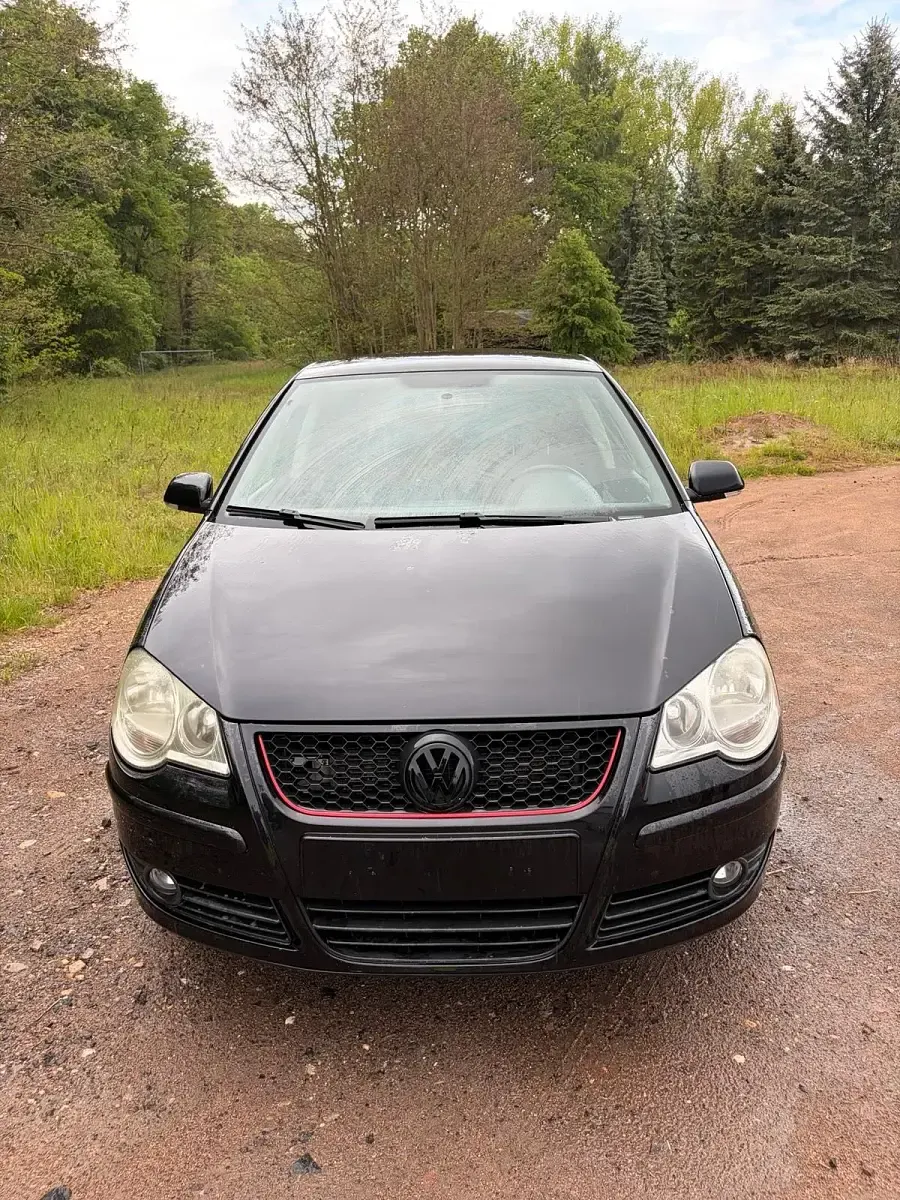 Gebraucht VW Polo 80 PS (58 kW) 2009 Schwarz Kleinwagen