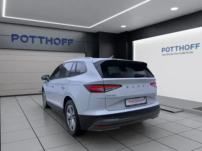 Gebraucht Skoda Enyaq iV Loft 194 kW (265 PS) 2022 Moonweiss metallic SUV
