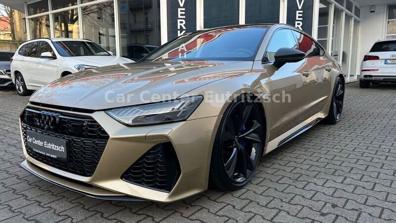 Gold Gebraucht 2022 Audi RS7 Sportback Sport Kleinwagen | 109.999 € (Superpreis) - Bild 1/4