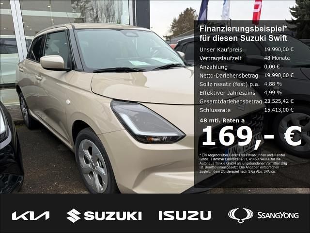 Gebraucht Suzuki Swift Comfort 83 PS (61 kW) 2025 Beige Kleinwagen