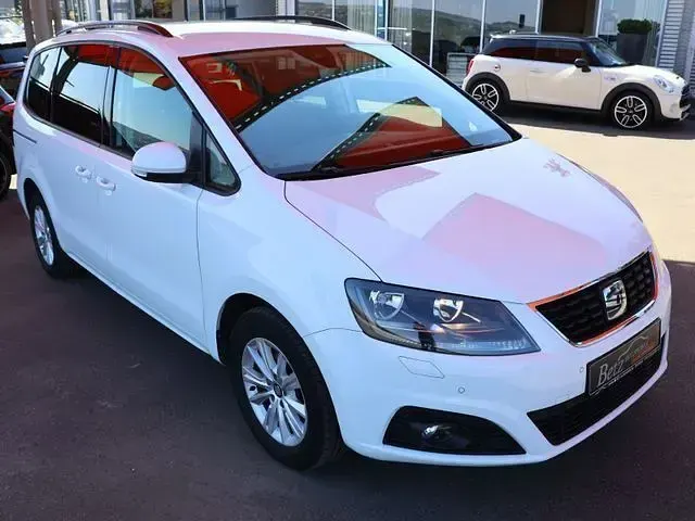 Gebraucht Seat Alhambra Style 150 PS (110 kW) 2019 Weiß Van / Kleinbus