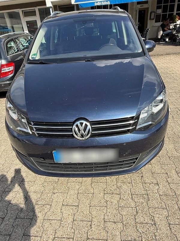 Blau Gebraucht 2014 VW Sharan Van / Kleinbus | 6.900 € (Guter Preis) - Bild 1/4