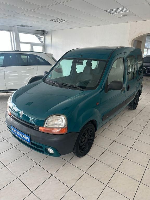 Gebraucht Renault Kangoo 75 PS (55 kW) 2002 Grün Van / Kleinbus