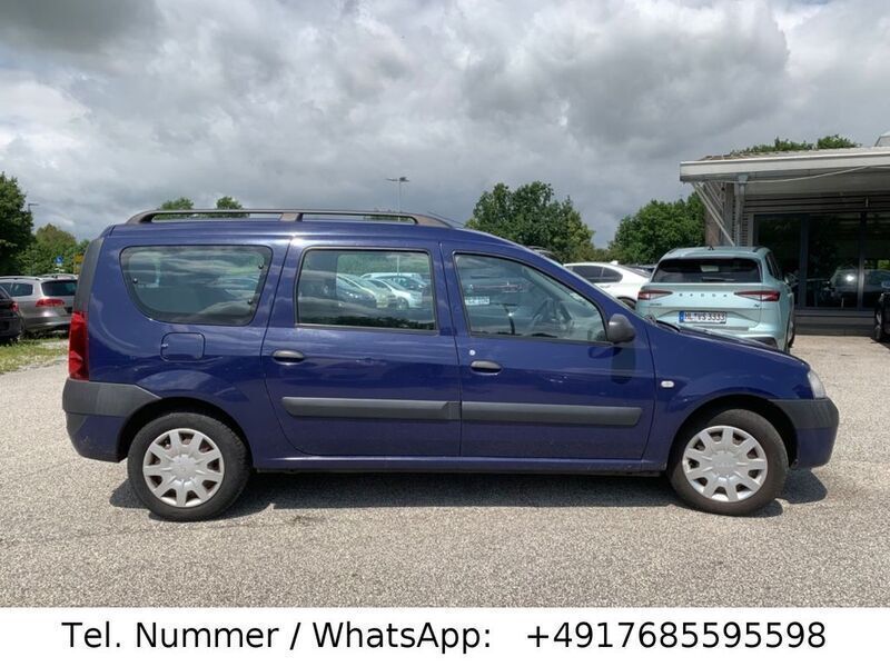 Gebraucht Dacia Logan MCV Ambiance 87 PS (63 kW) 2008 Blau Kombi