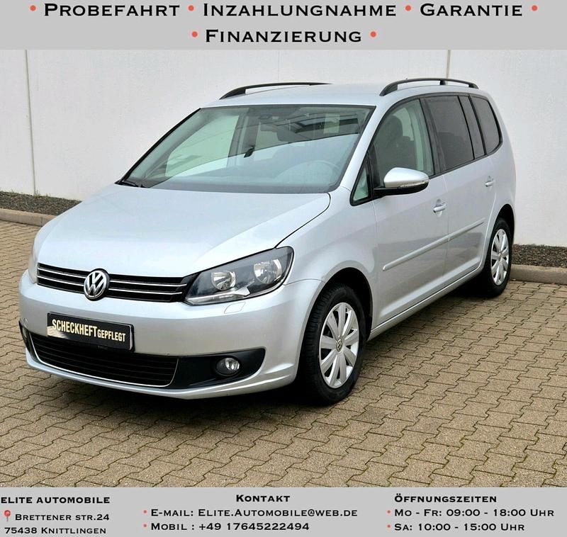 Gebraucht VW Touran 105 PS (77 kW) 2013 Silber Van / Kleinbus