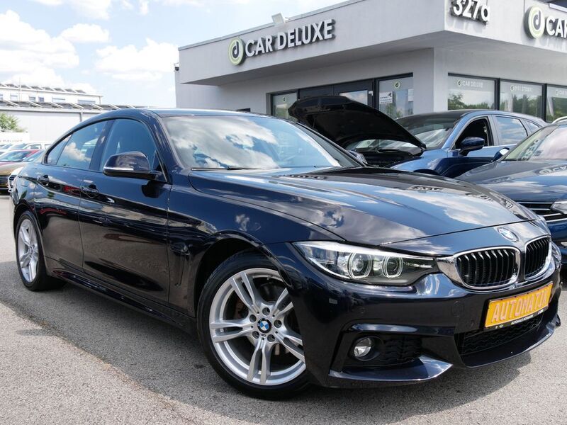 Schwarz Gebraucht 2018 BMW 420 Gran Coupé M Sport Coupé | 29.999 € - Bild 1/4