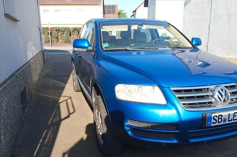 Blau Gebraucht 2006 VW Touareg SUV | 2.900 € (Superpreis) - Bild 1/4