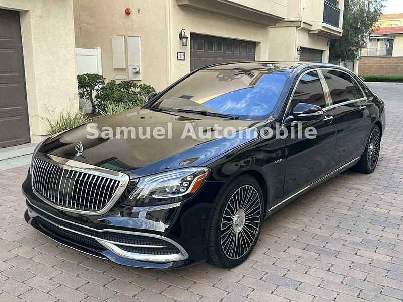 Schwarz Gebraucht 2018 Mercedes S650 Maybach Limousine | 69.900 € - Bild 1/4
