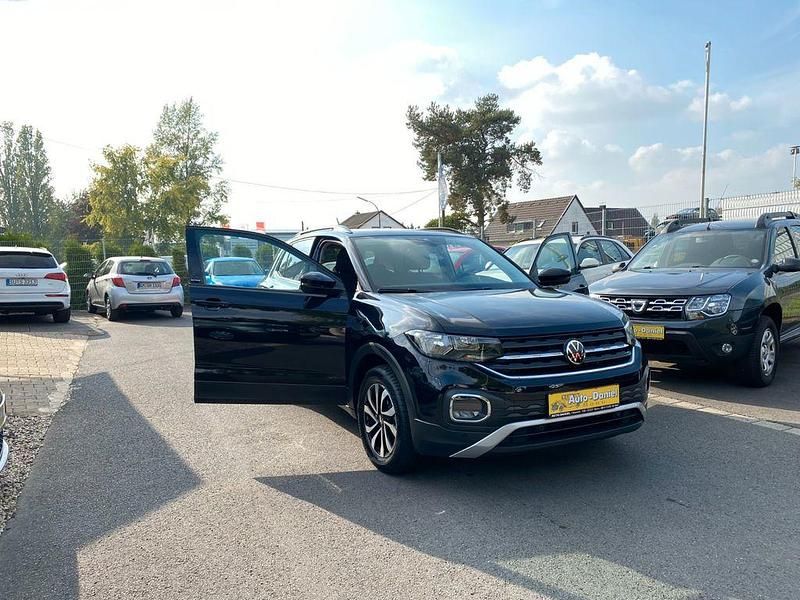 Schwarz Gebraucht 2021 VW T-Cross SUV | 18.200 € (Superpreis) - Bild 1/4