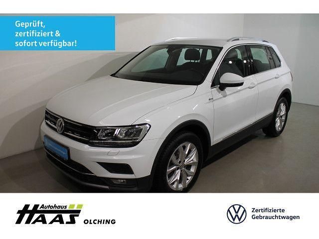 Weiß Gebraucht 2020 VW Tiguan Highline SUV | 27.770 € (Guter Preis) - Bild 1/4