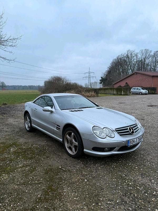 Gebraucht Mercedes SL500 306 PS (225 kW) 2002 Silber Cabrio