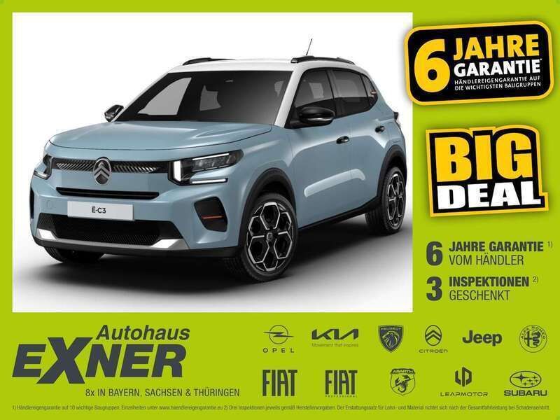 Montecarlo blau Neu 2025 Citroën e-C3 Kleinwagen | 22.490 € (Superpreis) - Bild 1/4
