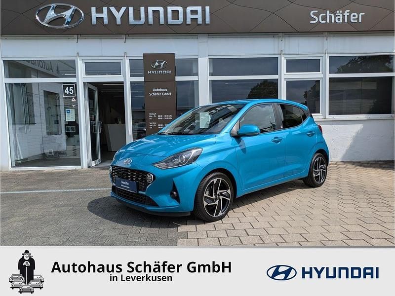 Blau Gebraucht 2022 Hyundai i10 Edition 30+ Kleinwagen | 13.785 € (Fairer Preis) - Bild 1/4