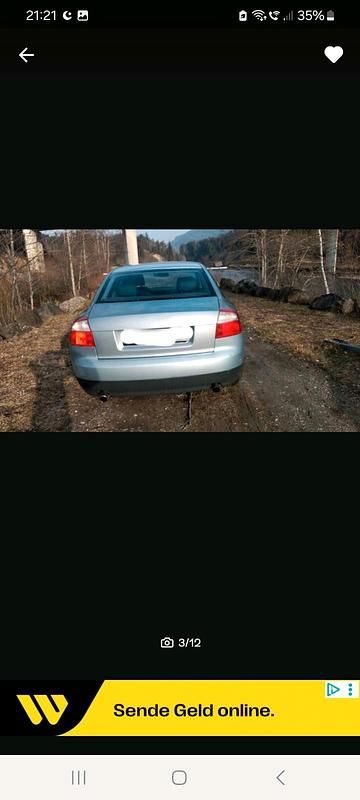 Gebraucht Audi A4 140 PS (102 kW) 2002 Silber Limousine