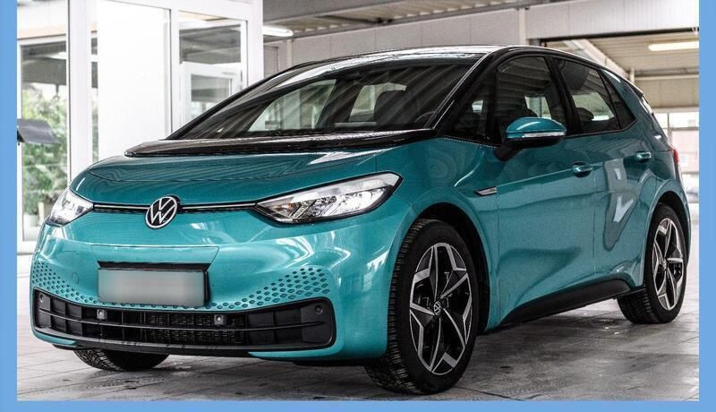 Grün metallic Gebraucht 2020 VW ID.3 Pro Performance Kleinwagen | 26.780 € (Teuer) - Bild 1/4