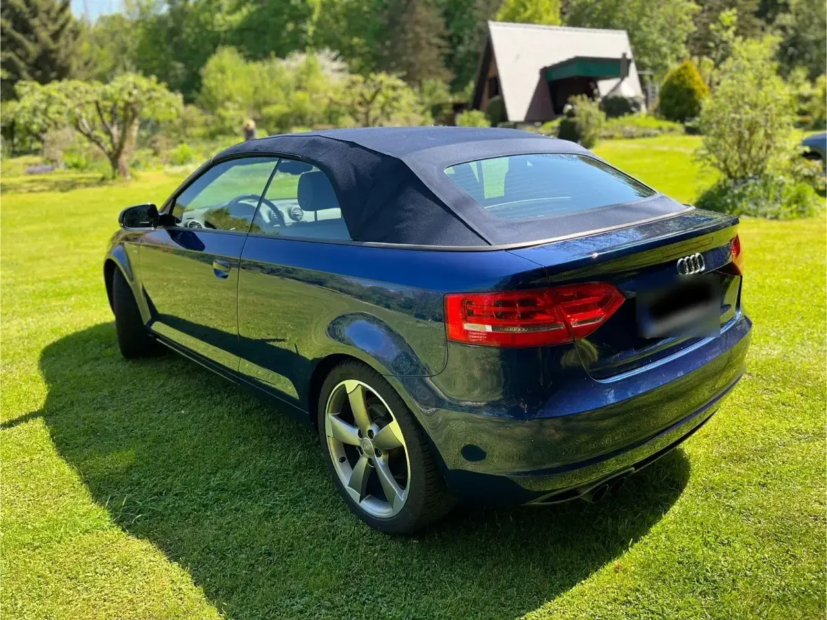 Używany Audi A3 Cabriolet S-Line 200 KM (147 kW) 2012 Niebieski Kabriolet