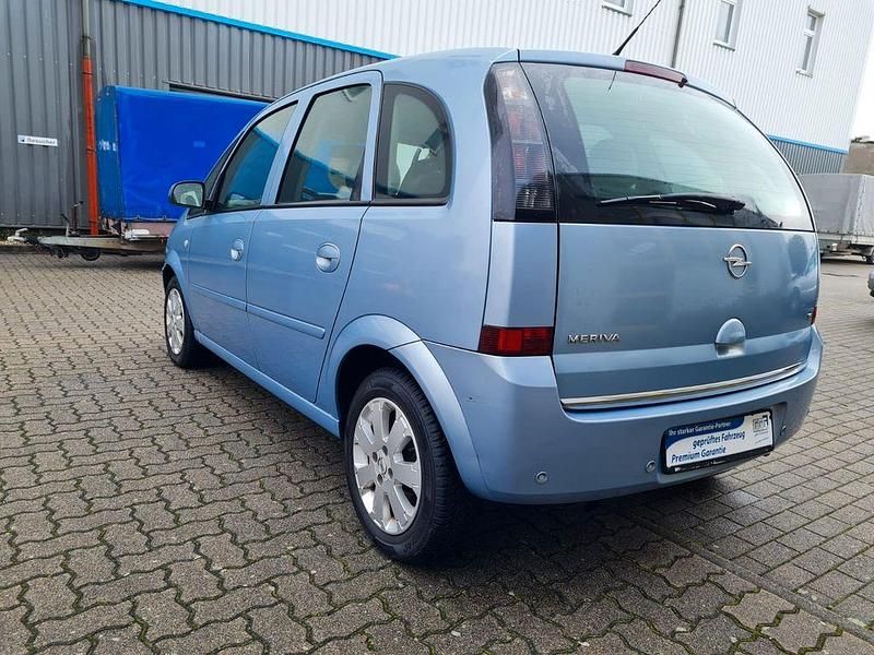 Gebraucht Opel Meriva Edition 105 PS (77 kW) 2007 Blau Van / Kleinbus