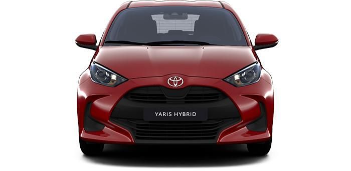 Karminarot Neu 2025 Toyota Yaris Hybrid Comfort Kleinwagen | 28.650 € (Teuer) - Bild 1/4
