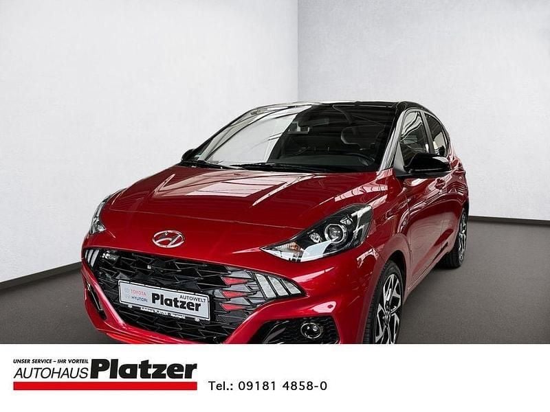 Rot Gebraucht 2023 Hyundai i10 N Line Kleinwagen | 17.480 € (Fairer Preis) - Bild 1/4