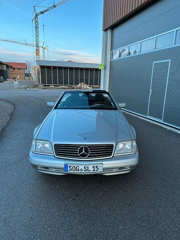 Gebraucht Mercedes SL320 231 PS (169 kW) 1997 Silber Cabrio
