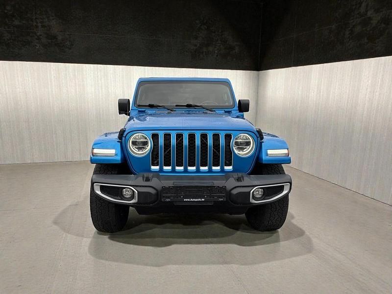 Gebraucht Jeep Wrangler Sahara 381 PS (280 kW) 2021 Blau SUV