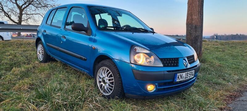 Blau Gebraucht 2000 Renault Clio II Authentique Limousine | 1.200 € (Fairer Preis) - Bild 1/4