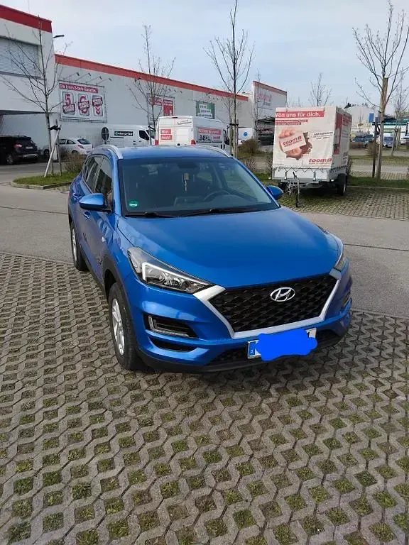 Gebraucht Hyundai Tucson Trend 132 PS (97 kW) 2019 Blau SUV