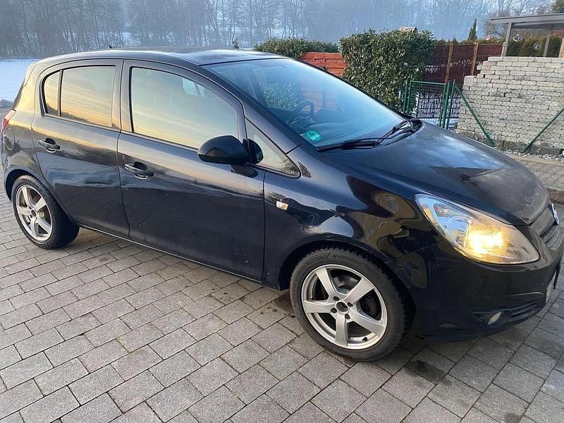 Schwarz Gebraucht 2010 Opel Corsa Sport Limousine | 1.750 € (Superpreis) - Bild 1/4