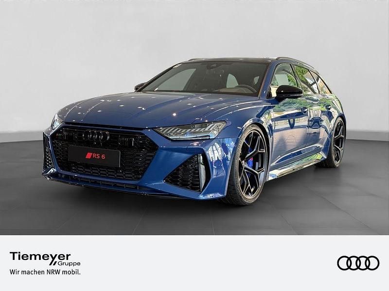 Ascariblau metallic Neu 2025 Audi RS6 Performance Kombi | 159.980 € (Teuer) - Bild 1/4