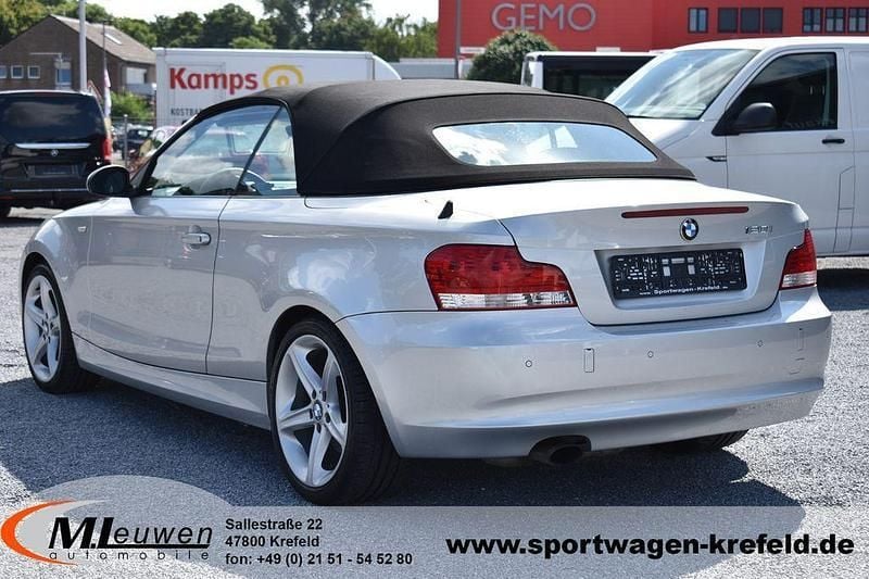 Gebraucht BMW 120 Cabriolet Comfort Edition 170 PS (125 kW) 2009 Silber Cabrio