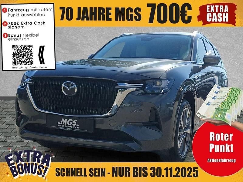 Machine grey Neu 2025 Mazda CX-80 Takumi-Line SUV | 58.490 € (Guter Preis) - Bild 1/4