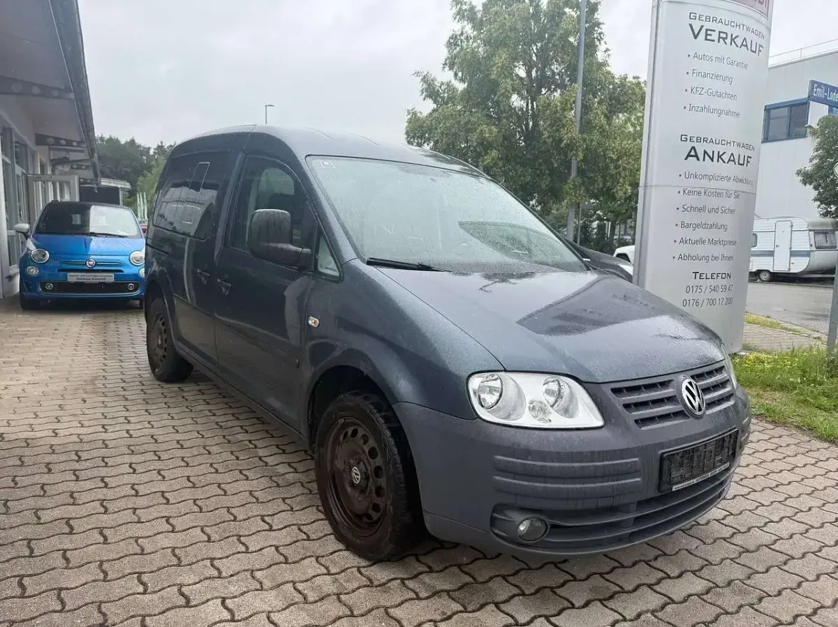 Gebraucht VW Caddy Life 80 PS (58 kW) 2010 Offroad grey metallic Van / Kleinbus