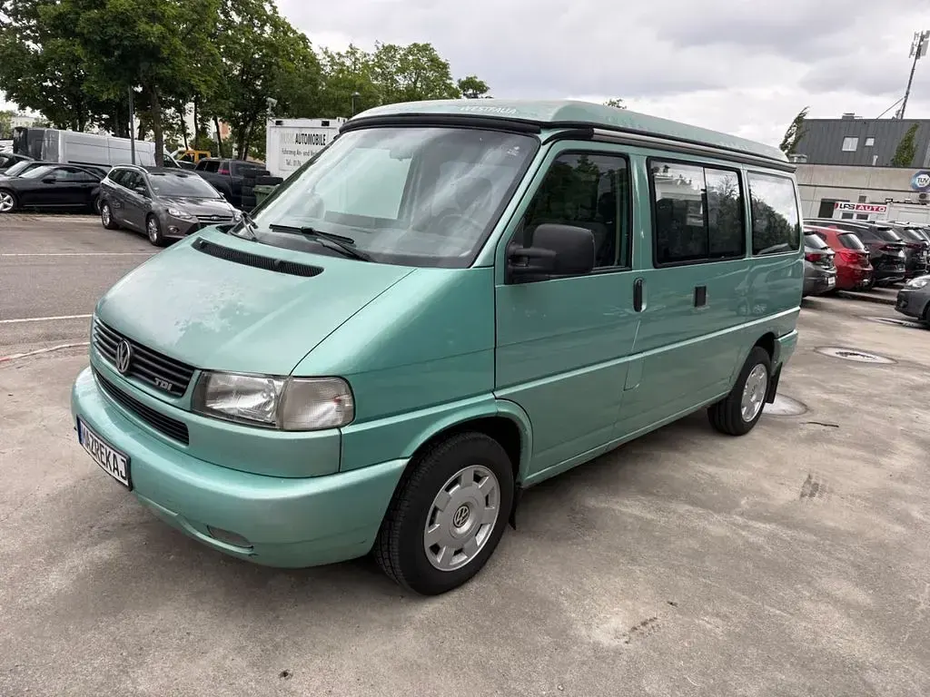 Gebraucht VW Multivan 102 PS (75 kW) 1998 Grün Van / Kleinbus