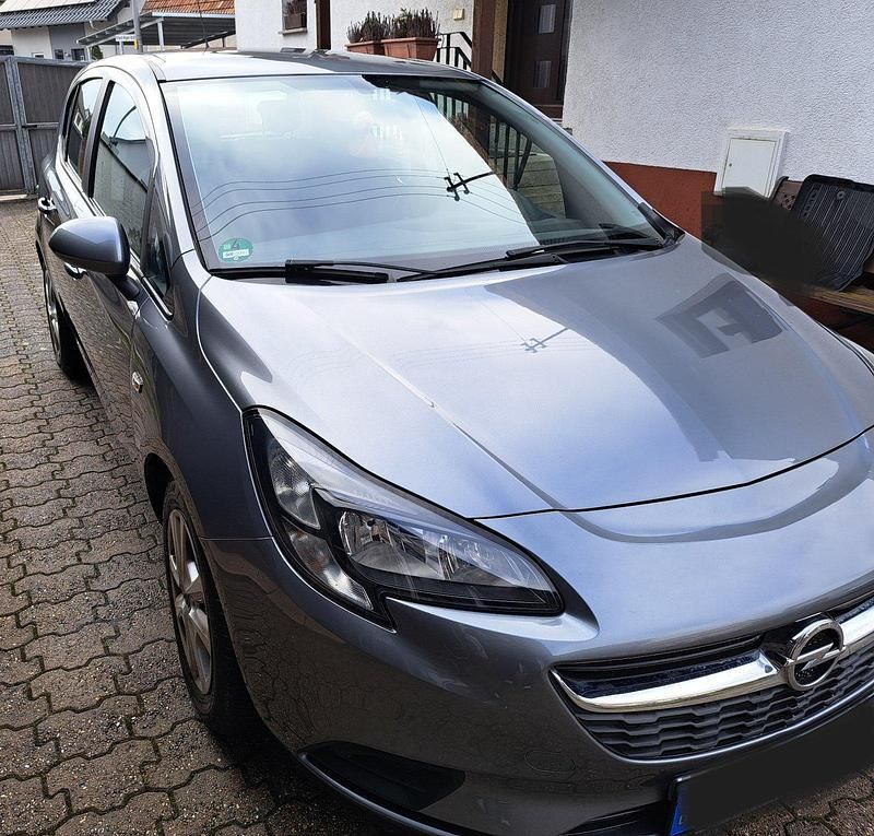 Silber Gebraucht 2017 Opel Corsa Kleinwagen | 7.500 € - Bild 1/4