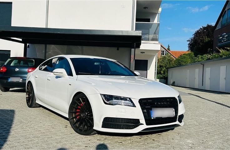 Weiß Gebraucht 2013 Audi A7 S-Line Kleinwagen | 16.490 € (Fairer Preis) - Bild 1/4