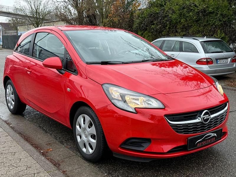 Gebraucht Opel Corsa Edition 90 PS (66 kW) 2015 Rot Kleinwagen