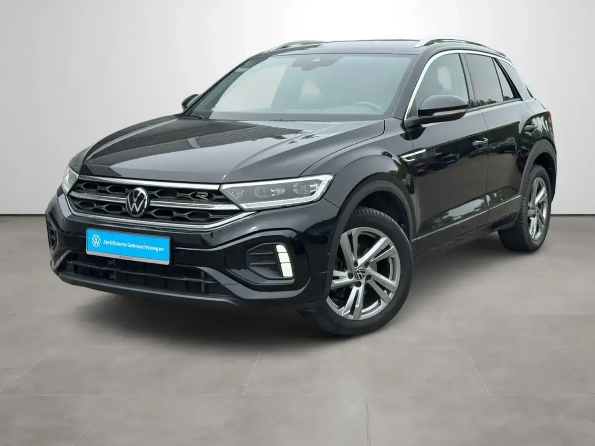 Gebraucht VW T-Roc R-line 190 PS (139 kW) 2023 Schwarz SUV